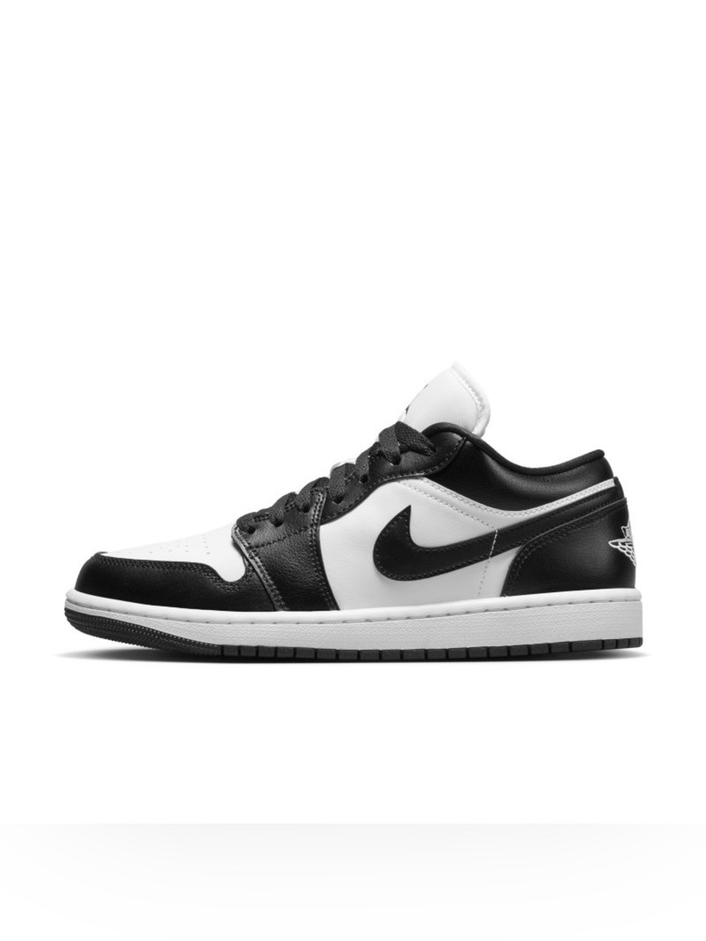 NEW Nike Air Jordan 1 Low Sneakers Regular White/Black-White Size 11 - Picture 1 of 3